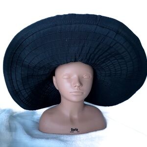 NYC Underground MobWife Black‎ Floppy Hat OS